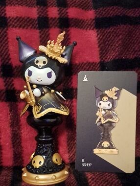 Kuromi Bishop Black & Gold Collectible Action Figure